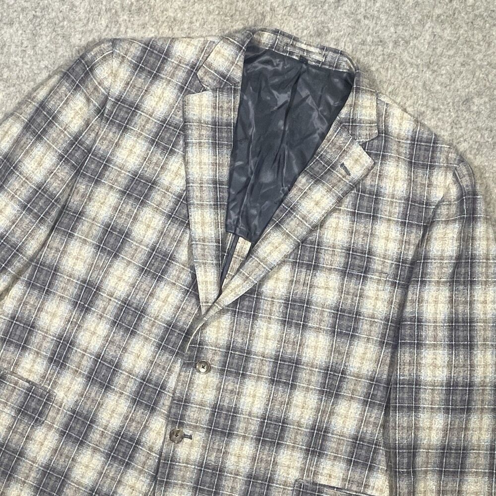 Jos.A. Bank Reserve Tailored Fit Blazer Lanificio di Pray Italian Silk Wool 52